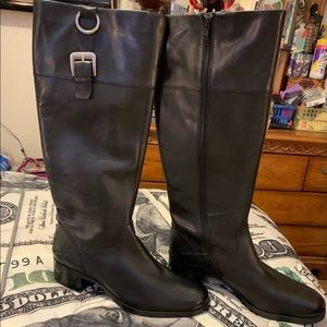 Franco sarto women’s black Jonas boots 11M